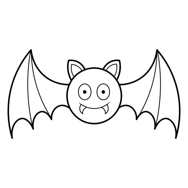 Chauve-souris | Coloriages en ligne pour enfants