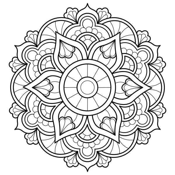 Mandala 11 | Coloriages en ligne pour enfants