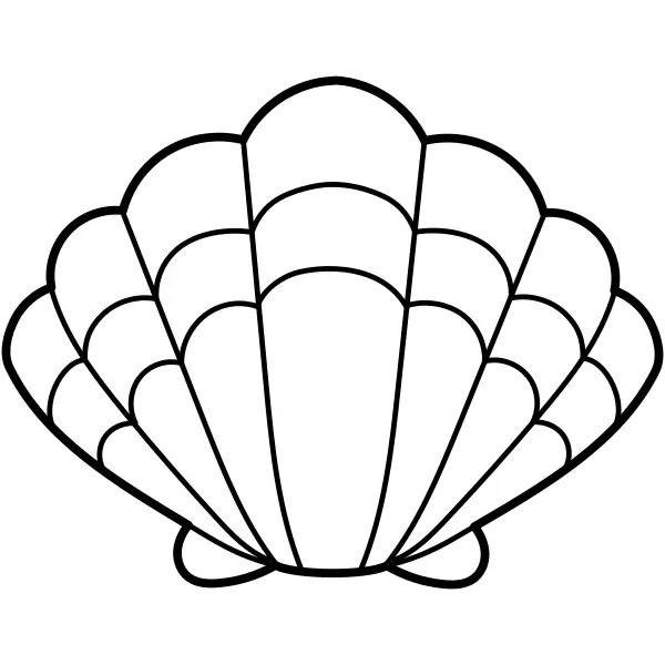 Coquillage | Coloriages en ligne pour enfants