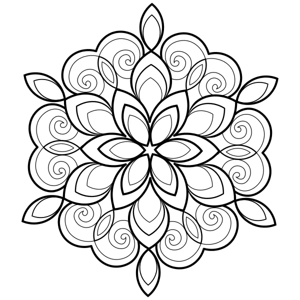 Mandala 17 | Coloriages en ligne pour enfants