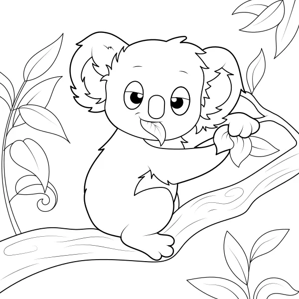 Koala | Coloriages en ligne pour enfants
