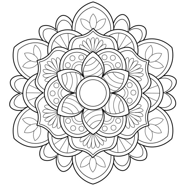 Mandala 20 | Coloriages en ligne pour enfants