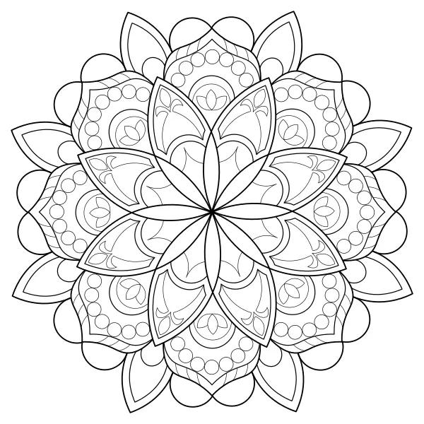 Mandala 22 | Coloriages en ligne pour enfants