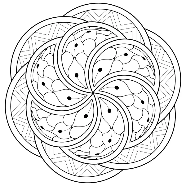 Mandala 24 | Coloriages en ligne pour enfants