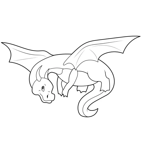Dragon | Coloriages en ligne pour enfants