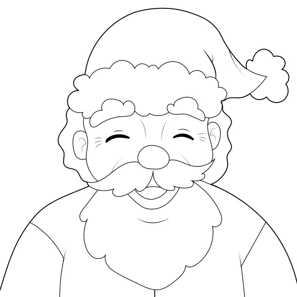 Le Père Noël | Coloriages en ligne pour enfants