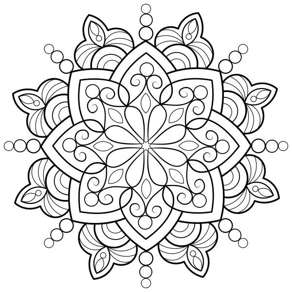 Mandala 26 | Coloriages en ligne pour enfants