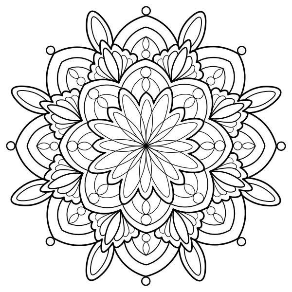 Mandala 29 | Coloriages en ligne pour enfants