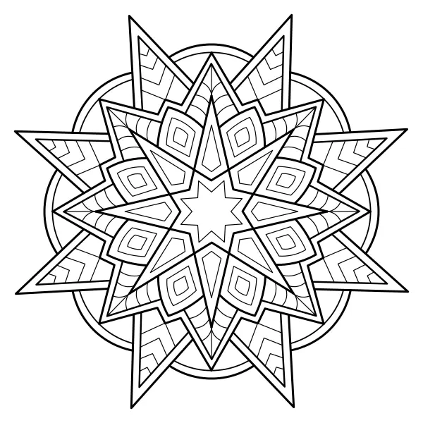 Mandala 31 | Coloriages en ligne pour enfants