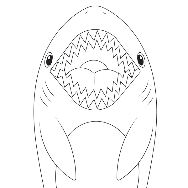 Requin | Coloriages en ligne pour enfants