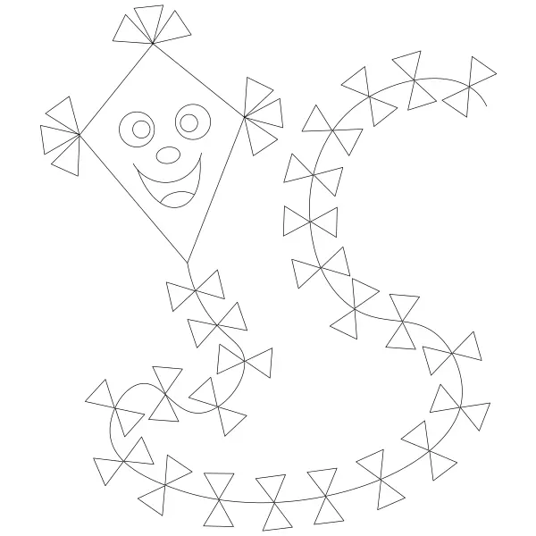 Šarkan | Coloriages en ligne pour enfants