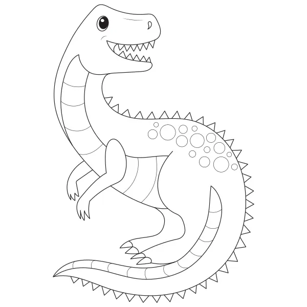 Dinosaure | Coloriages en ligne pour enfants