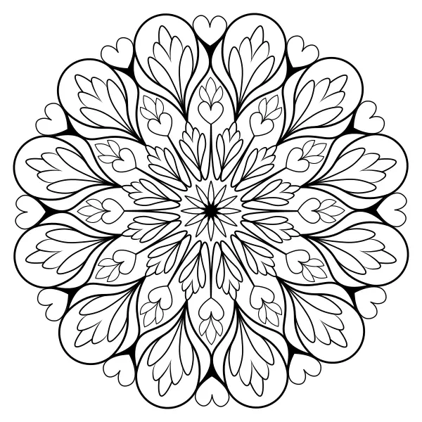 Mandala 40 | Coloriages en ligne pour enfants