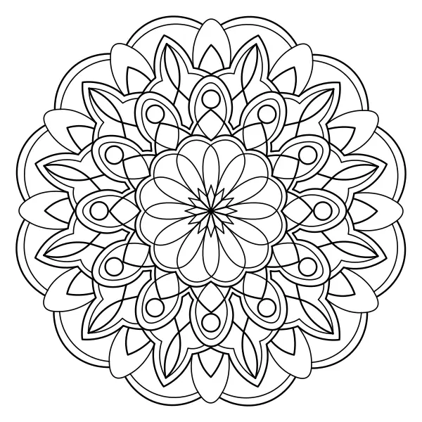Mandala 41 | Coloriages en ligne pour enfants
