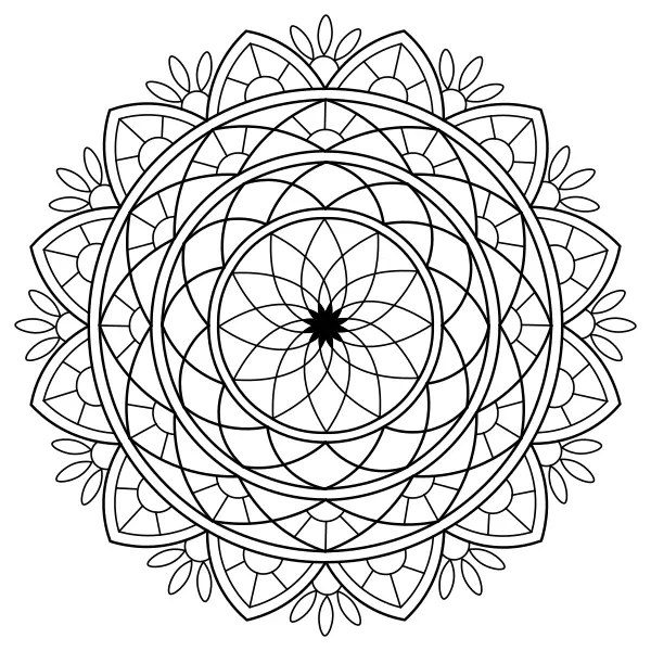 Mandala 43 | Coloriages en ligne pour enfants