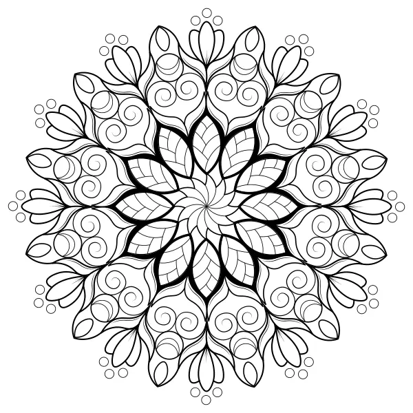 Mandala 46 | Coloriages en ligne pour enfants