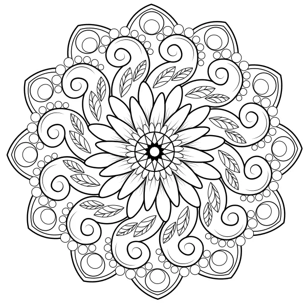 Mandala 54 | Coloriages en ligne pour enfants