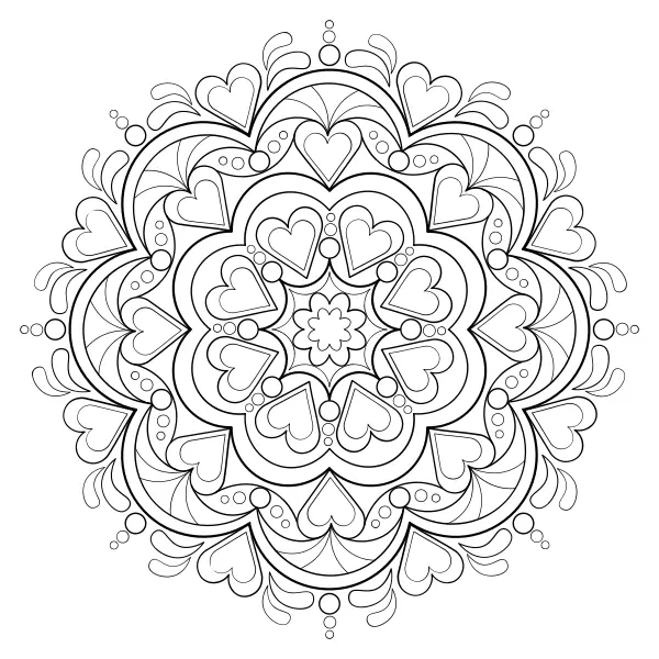 Mandala 57 | Coloriages en ligne pour enfants