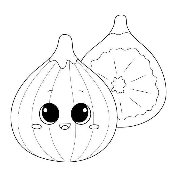 Figue | Coloriages en ligne pour enfants